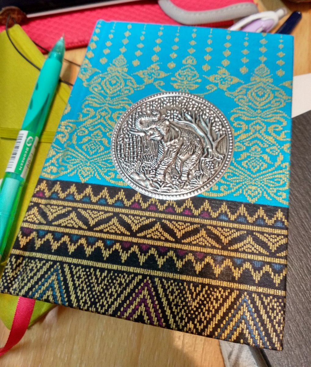 plusmilo's tweet image. New #pocketnotebook . Fabric notebook 🤔