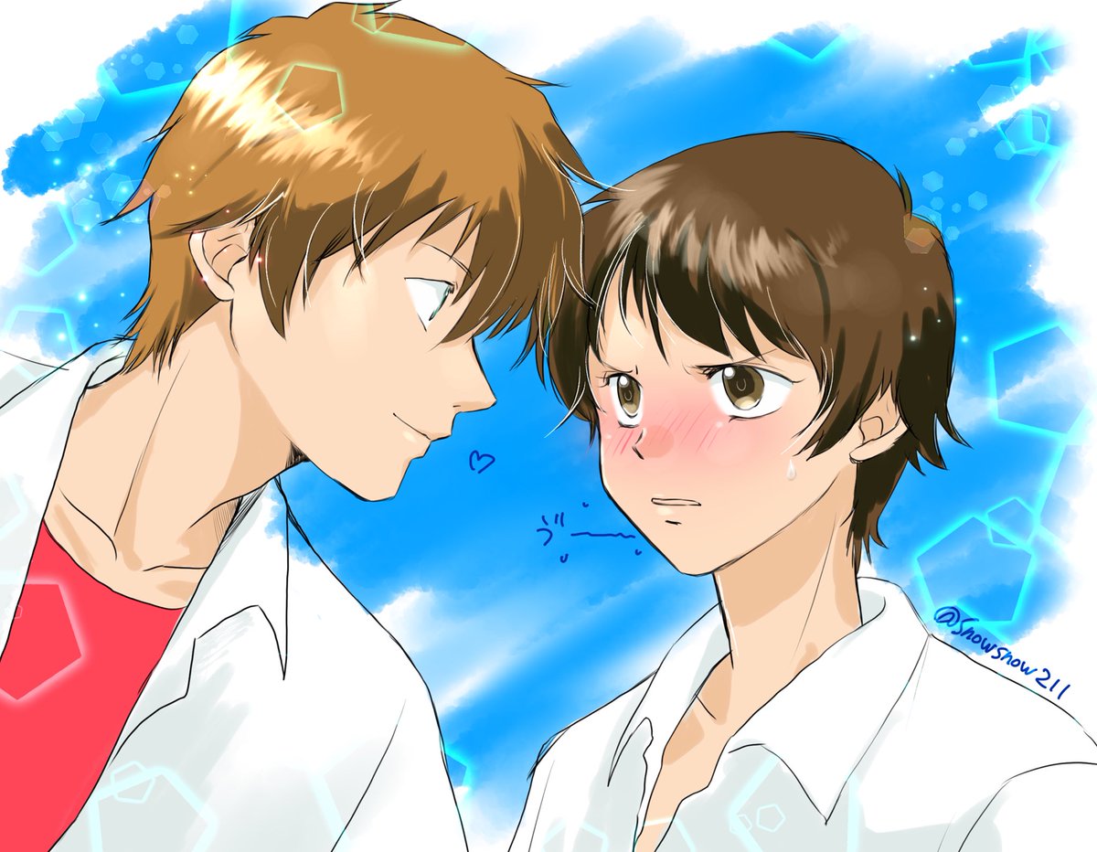 進撃の 𝕊𝕟𝕠𝕨 時をかける少女 千昭 真琴 何度見ても 最後の屋上のシーンは泣いてしまう