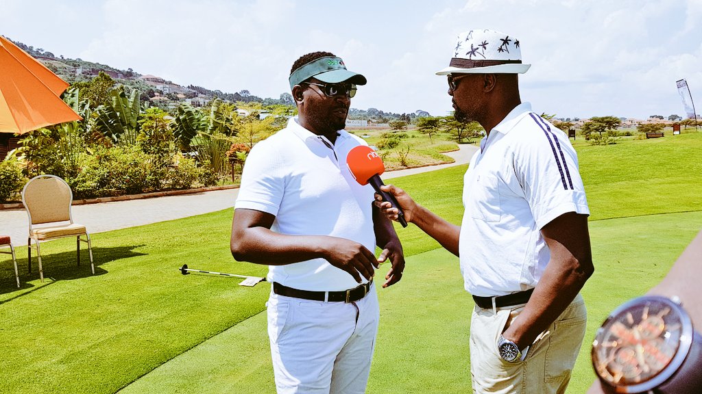 Fireliglntfi's tweet photo. @AaronPunkie and @SamsonKasumba discuss the different perceptions people have towards Golf as a sport. 
#g4fpearlofafrica  #NBSAt10 https://t.co/RTXwfmAjG7