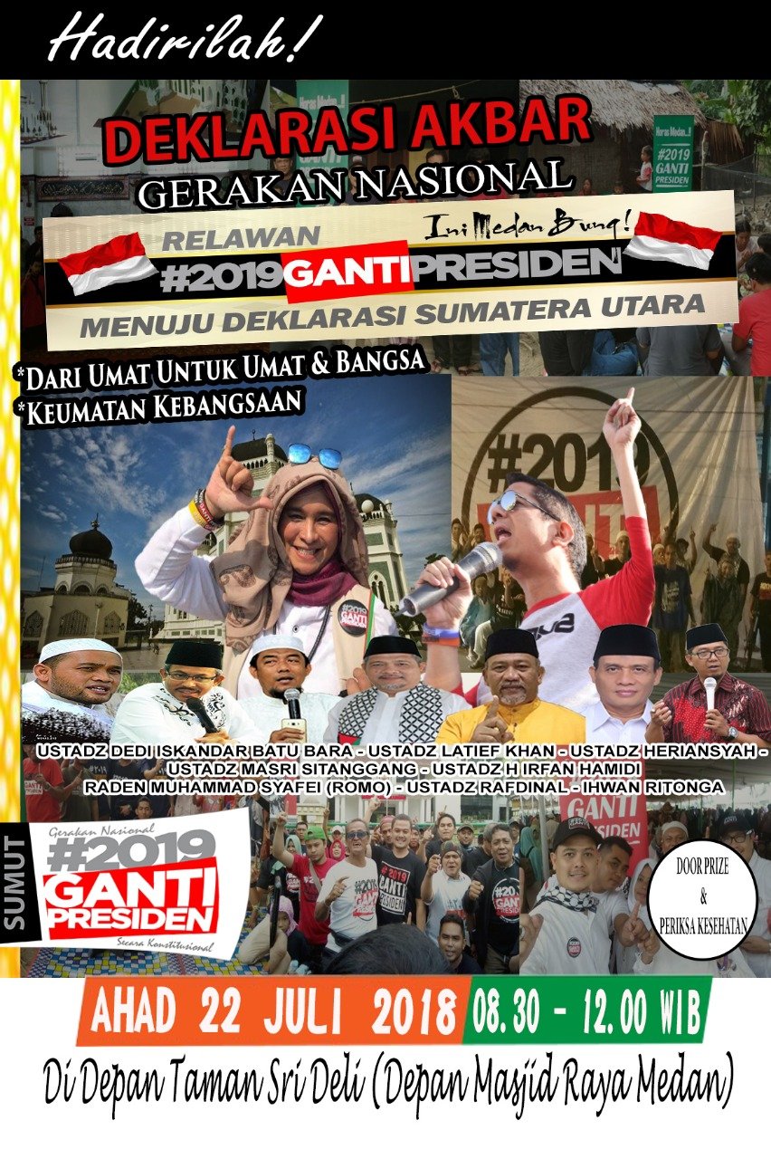 Arya Baruna On Twitter 13 Kebetulan Besok 22 Juli 2018 Gerakan