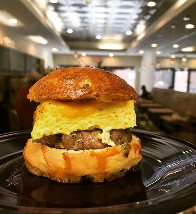 CrimsonBakery's tweet photo. We have a new breakfast special for you to come and try! It’s a Sausage Egg and Cheese Breakfast Sandwich on a Buttery Jalapeño Bun!! Come grab one for breakfast today!!! #crimsonbakedgoods #oklahomasummer #saturdaysinnorman #breakfastonthecorner #localb… https://t.co/nnGfwpMty2 https://t.co/fiXfyVtkf7
