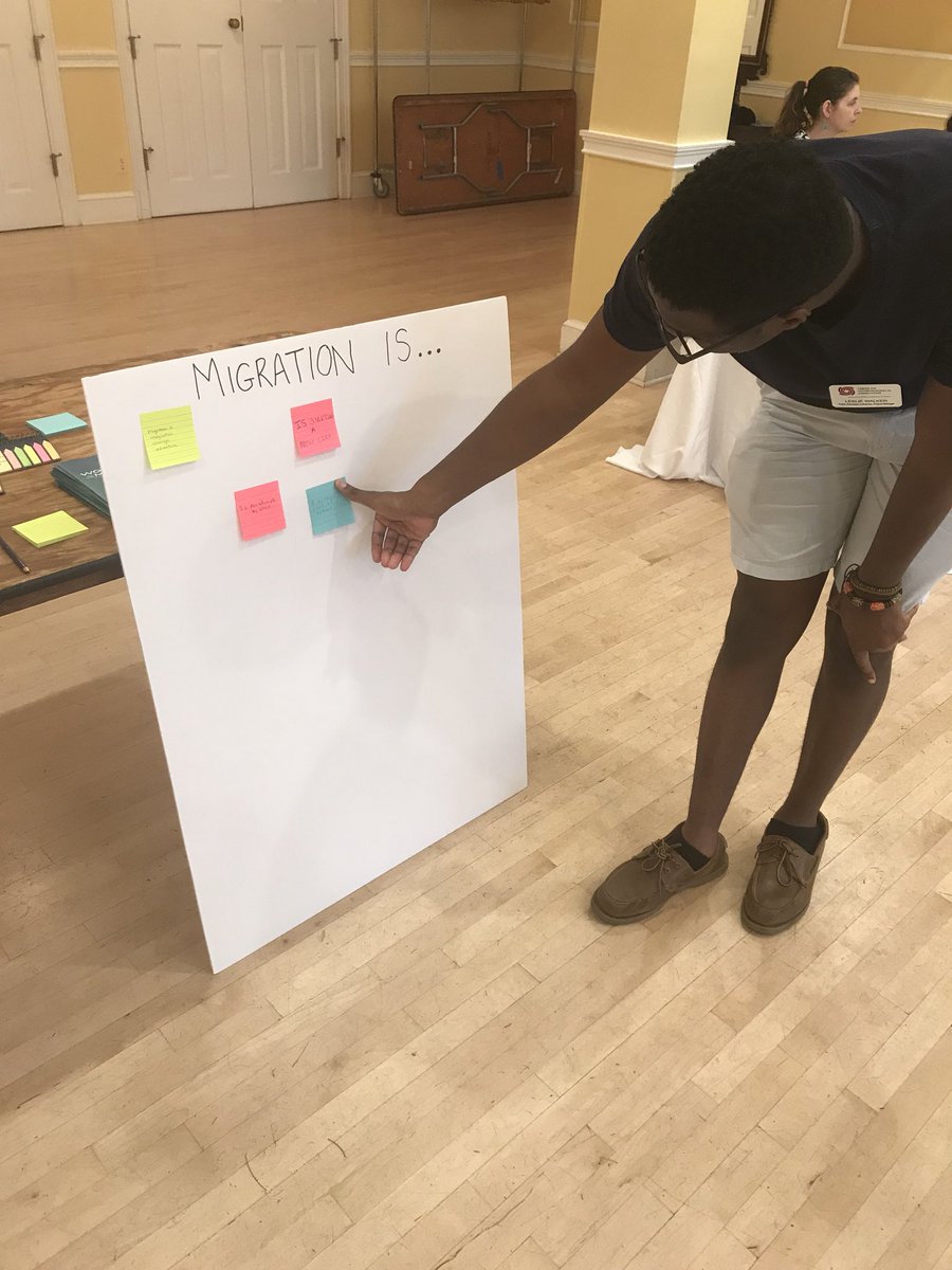 AmericanAnthro's tweet photo. We’re having a great time talking about #WorldOnTheMove at the @aitc_dc Day of Archaeology Festival https://t.co/KchPoYIIxw