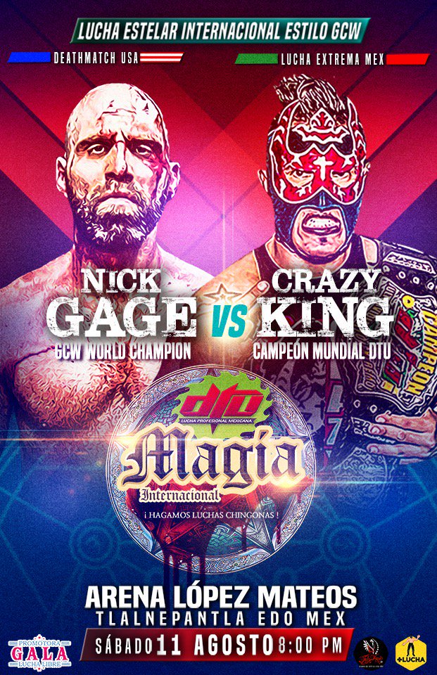 Nick Gage vs Crazy King