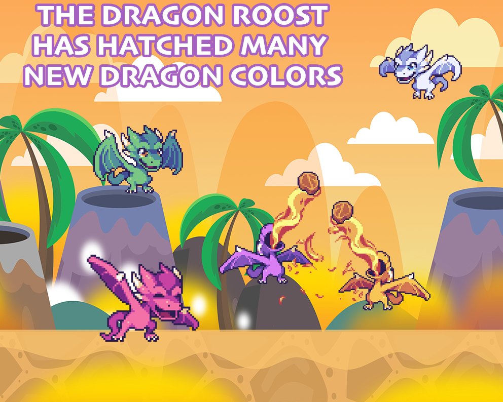 Kappamon The Dragon Roost Has Hatched Many New Dragon Colors There Is A Dragon To Match Everyone S Theme Kappamon Dragons Additionally Host Command Is Fixed For Twitch Users Please Re Login