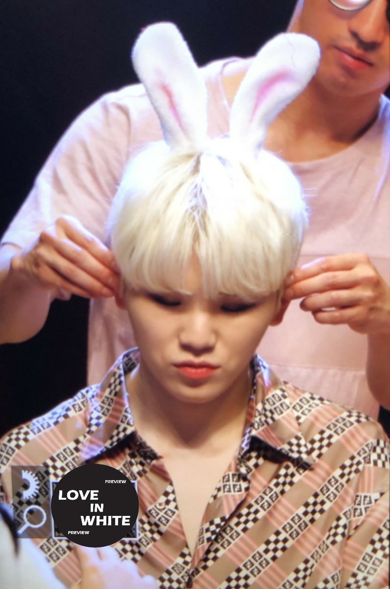 Pouting pouting is one of soonhoon's habit