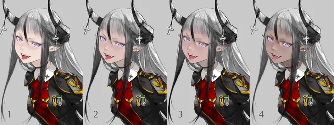 肌の色が決まらなくてな… 
