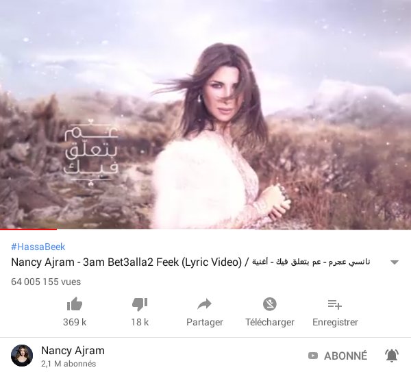 mina3ajram's tweet photo. @NancyAjram 
عـم بــتعلــق فـيك.. 😍
شوي شوي.. ❤
وعـم حس بحنــية 💞
https://t.co/vmLBfChNkj https://t.co/yS3XezVMjo
