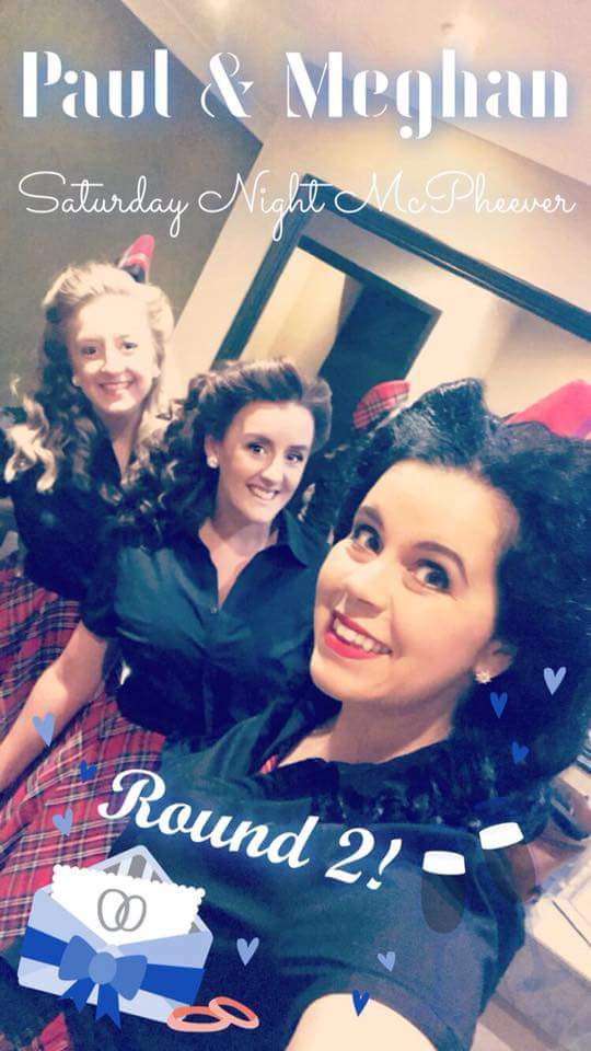 McAndrewsisters's tweet photo. What a fabulous afternoon we've had, celebrating the marriage of Paul and Meghan at #HuntingtowerHotel #perthshire #harmonies #vintage #wedding https://t.co/X4V5DlPVDO