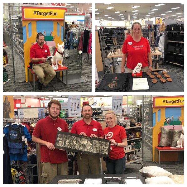 Team 139 having fun with Harry Potter event! Whole lot of Potterheads in here today!  I’m a Hufflepuff and so is Sydney!