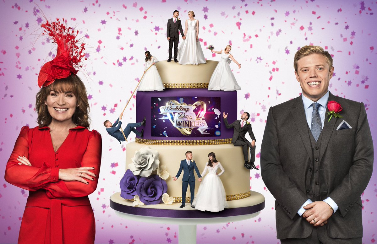 Wedding Day Winners (@wdwinners) on Twitter photo There’s nothing like a glorious summer wedding! So grab your best hats & tails as <a href="/reallorraine/">Lorraine</a> and <a href="/robbeckettcomic/">Rob Beckett</a> host our brides and grooms competing to win a wedding like no other! <a href="/BBCOne/">BBC One</a> + <a href="/bbciplayer/">BBC iPlayer</a> #weddingdaywinners #summerwedding #gameshow #fun #SummerLovin #love There’s nothing like a glorious summer wedding! So grab your best hats & tails as <a href="/reallorraine/">Lorraine</a> and <a href="/robbeckettcomic/">Rob Beckett</a> host our brides and grooms competing to win a wedding like no other! <a href="/BBCOne/">BBC One</a> + <a href="/bbciplayer/">BBC iPlayer</a> #weddingdaywinners #summerwedding #gameshow #fun #SummerLovin #love