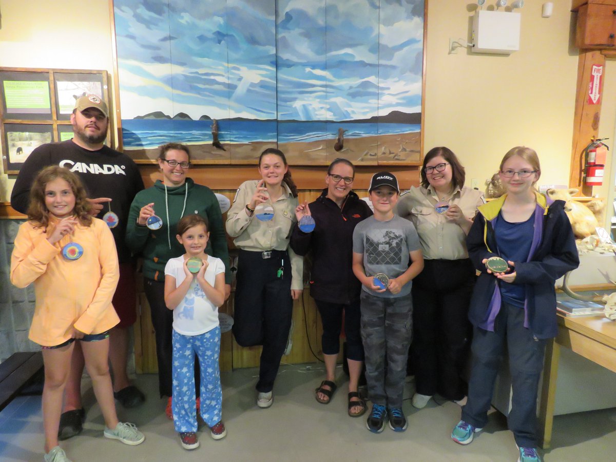 NeysProvPark's tweet photo. The rain may have changed our outdoor gallery into an antler one but #HPHP day was an artistic success! Who knew we had so many artists camping here! #GoWildforArt #PaintthePark #CookieCanvas #GroupofSeven #OP125 https://t.co/43ucJBqcOA