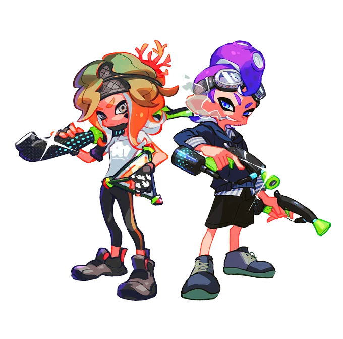 絵使ってもらいました。【Splatoon2】S級ヒーロー★テクニクス ②【R団員実況】 https://t.co/8tvTVf2550 #sm33543494 #ニコニコ動画 