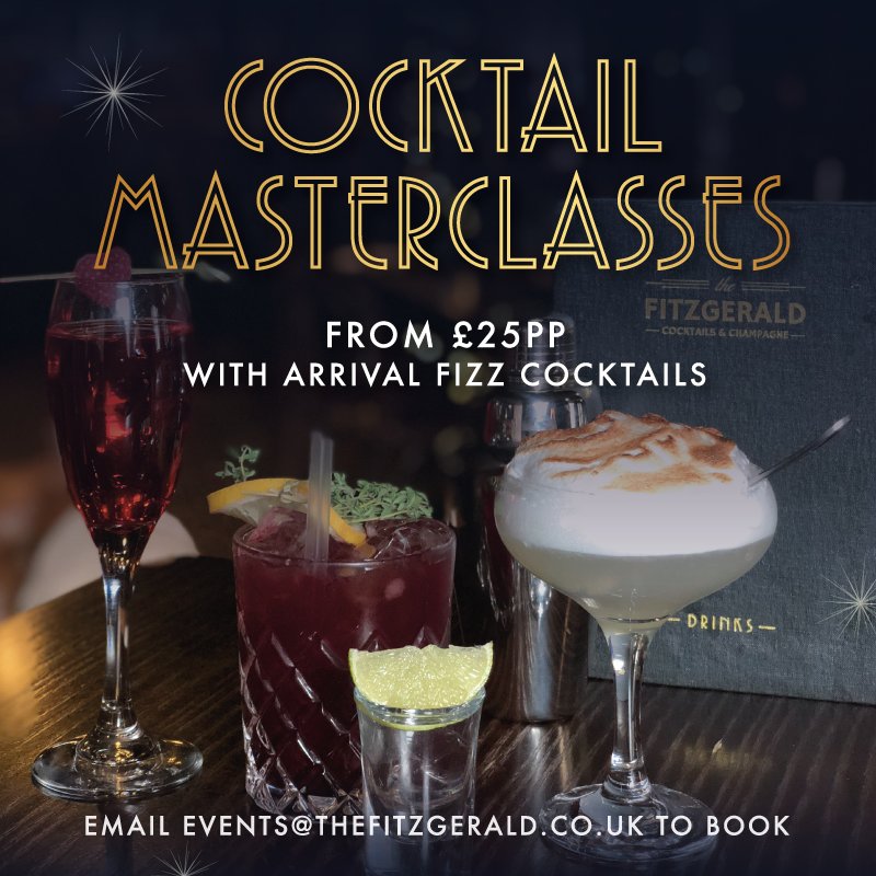 Our Masterclasses will add a dash of rip-roaring revelry to your Hen party! Learn the stir from our expert bartenders as you make (and of course, try) your cocktail creations. Up your street? More info here! ow.ly/KrRM30l0htQ
