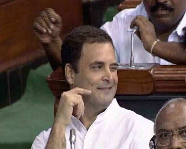 Freedom of Expression at Lok Sabha! #RahulGandhiHugsModi #SacredGames #freedomOfExpression