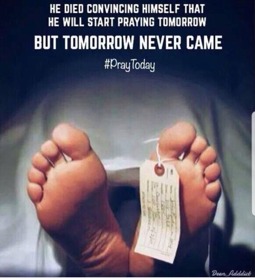 Pray before you are prayed upon. #salah #fiveaday #praytoday #islam #logic #sunnah #quran