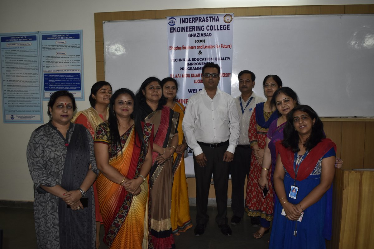 DrKamalGulati's tweet photo. I was invited by IPEC - Inderprastha Engineering College, Ghaziabad Affiliated Under Dr. A.P.J. Abdul Kalam Technical University, Lucknow as #Technical_Trainer for Conducting FDP on “Big Data Analytics and High Performance Computing for Complex Problem Solving”. https://t.co/G18HYjUJjd
