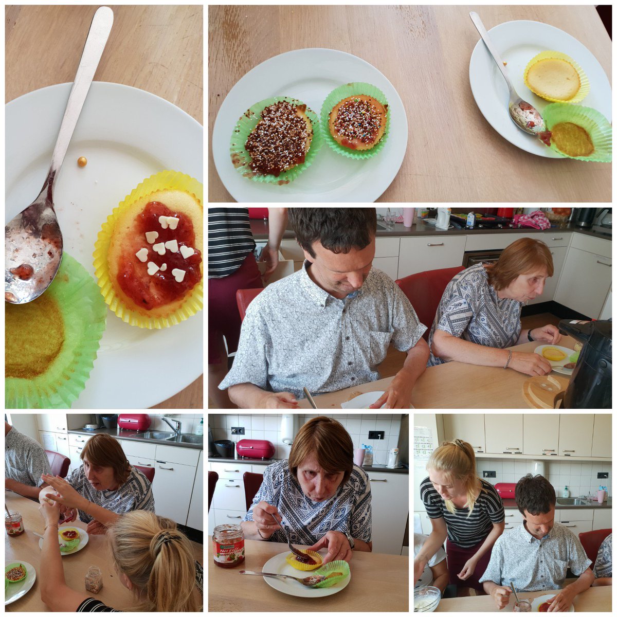 Bianca6776's tweet photo. In de middag nog een leuke activiteit.
Cupcakes bakken en versieren. @KonVisio
#vakantiemedewerkers #vooronder https://t.co/hIqGMQEKDn