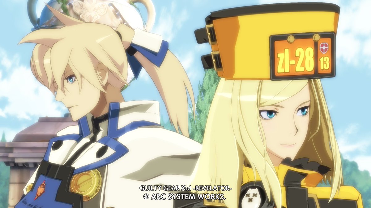 美人と美人 #GGXrd_Photo #PS4share