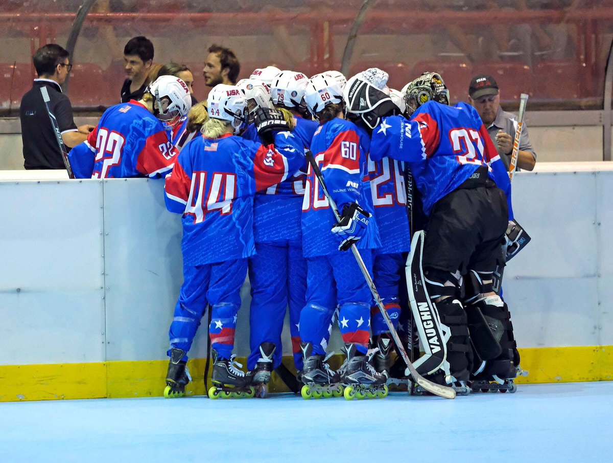 JettaRackleff's tweet photo. Poke check, stick check, paycheck! Playing in the final today against Czech Republic! ๐บ๐ธ๐จ๐ฟ๐
.
.
.
#gameday #RevisionWheels #USARS #USAInlineHockey #InlineHockeyWarehouse #IHWC2018 #TeamUSA https://t.co/tnPMwk6uZD