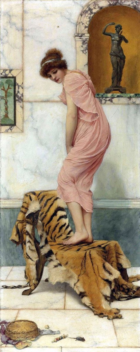 ‘No ha aprendido las lecciones de la vida quien diariamente no ha vencido algún temor’ #Emerson
Un ratón en el costurero, #JohnWilliamGodward (1893) #FelizSábado