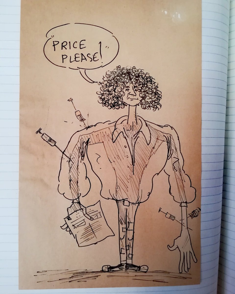 Paul the Junky by Steve Callaghan #Caricature