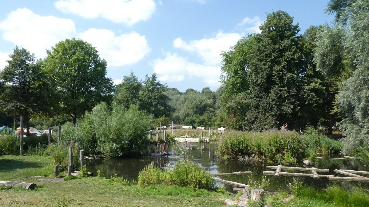 Nog lekker sloom <a href="/debuurtcamping/">De Buurtcamping</a> bij <a href="/deNatureluur/">de Natureluur</a> in het Sloterpark