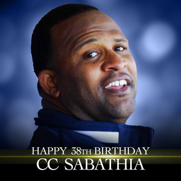 Happy Birthday to New York Yankees pitcher CC Sabathia!      