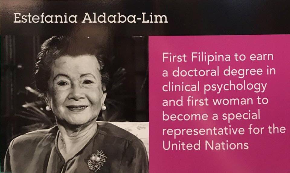 Meet Dr. Estefania Aldaba-Lim, first Filipina Clinical Psychologist. She earned her PhD from the University of Michigan in 1942. She is featured in the American Psychological Association's #IAmPsyched exhibit on notable women of color psychologists.

en.m.wikipedia.org/wiki/Estefania…