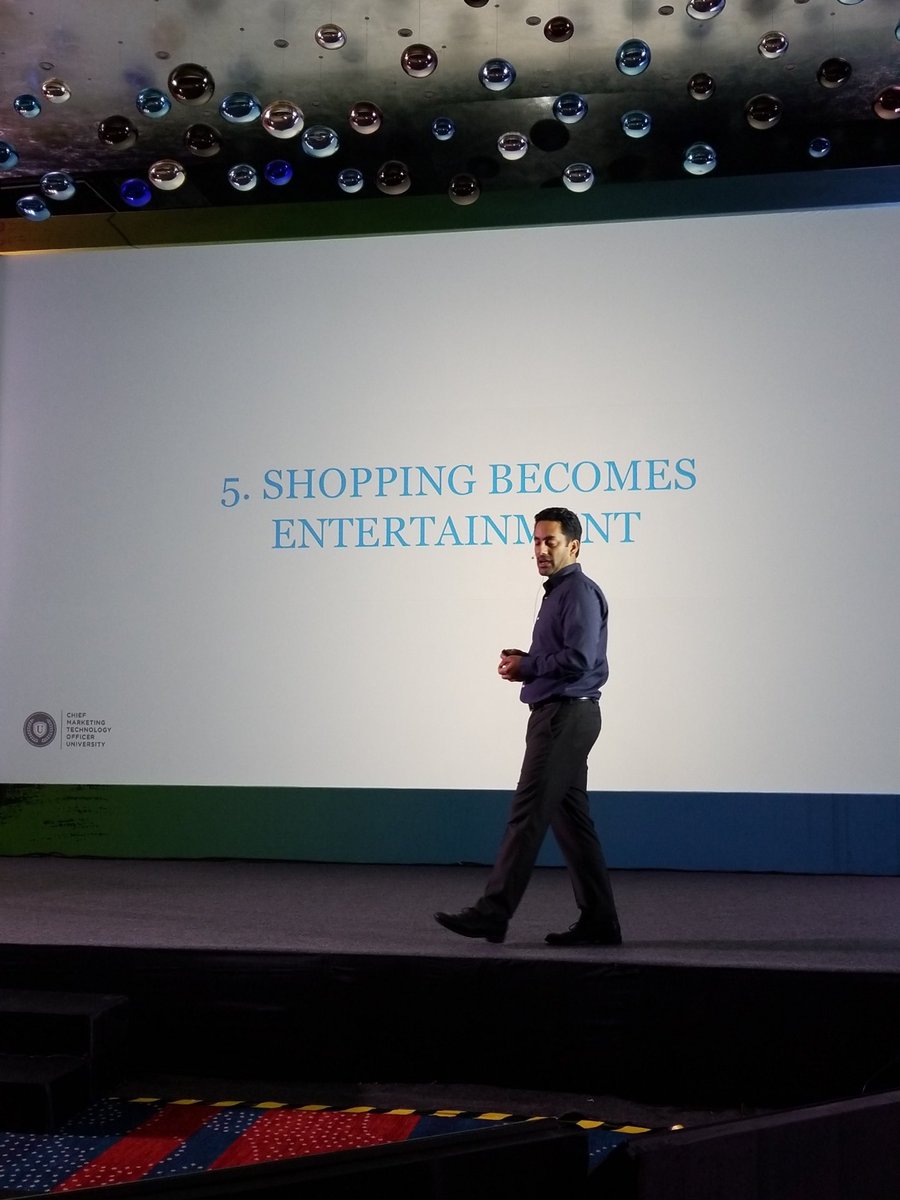 PushpRamar's tweet photo. Shopping becomes entertainment #whatsnextisnow https://t.co/uacWH8SwOH