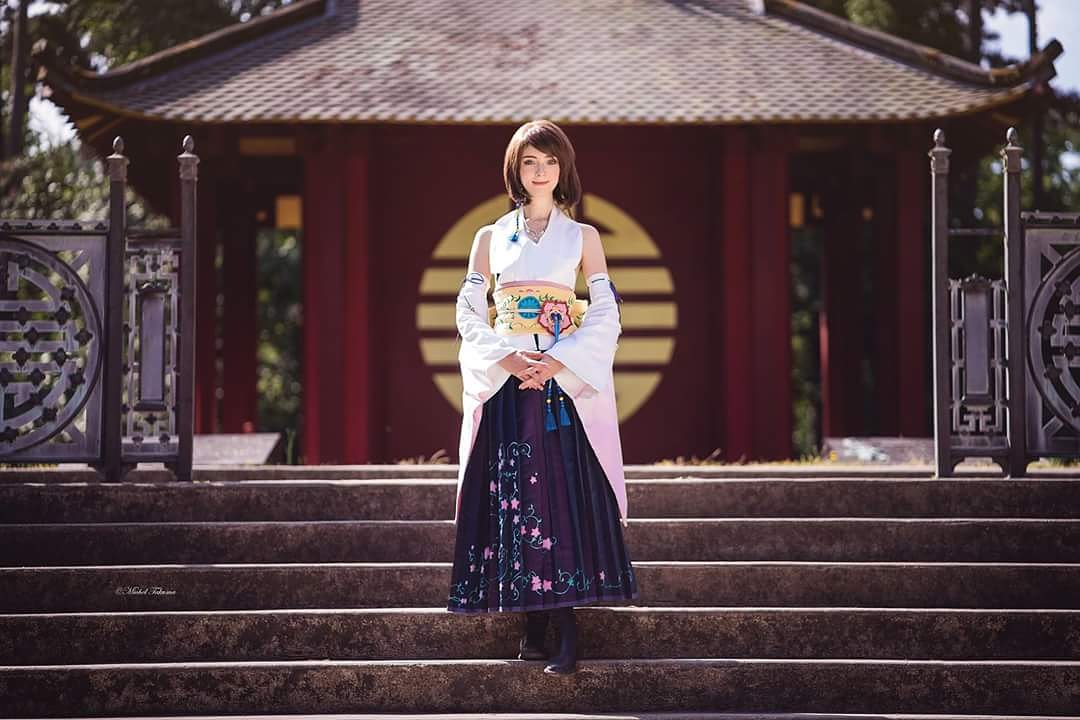 MichelTakuma's tweet photo. Oh hello there, I connect on my twitter account so rarely 😂😂😂

~ Innocent Hapiness, Daughter of the Great Summoner ~
Photo and Edit: Michel Takuma Photography
Cosplayer: Ainlina
Assistant: P&amp;S Photography Cosplay
Game: Final Fantasy X
Character: Yuna Braska

Have a nice day =) https://t.co/Z9CSSrunUR