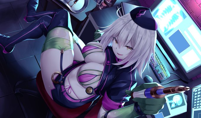 サークルクラスター様(@cluster_tsubasa)より夏コミにて頒布される、ナイチンゲールのスリーブとジャンヌオルタのプレイマット&スリーブそれぞれ描かせていただきました。ぜひよろしくお願いいたします。 