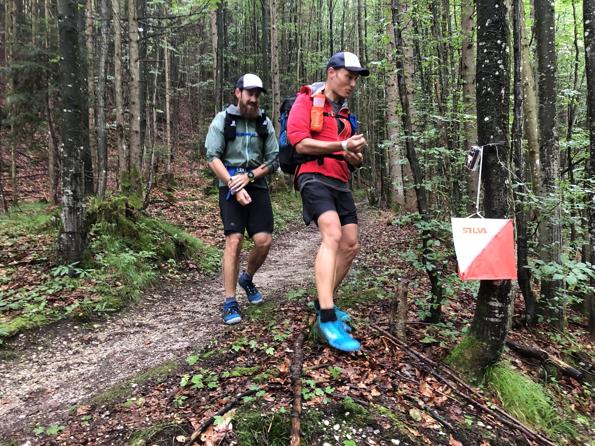 theomm's tweet photo. #OMMAlps day1. The competitors had route options taking them up to the glacier or lower meadows & forest. The rain has clearer & the sun is shining. https://t.co/ICtXg80HPT