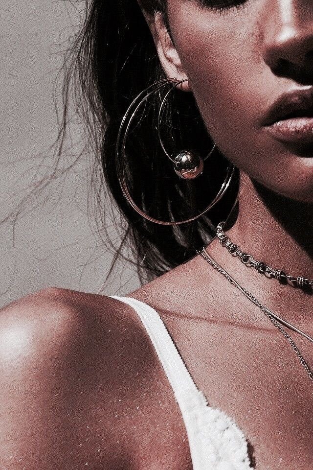 I love these earrings. Impractical as they might be.