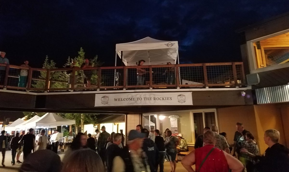 JSBrosD's tweet image. Welcome to Keystone, CO!  Huge Friday night event with lots of food, great local beer and wonderful live music.  Enjoyed seeing friends from the western route and friends from #MTTS2016 that took the Eastern route this year!  #MTTS2018