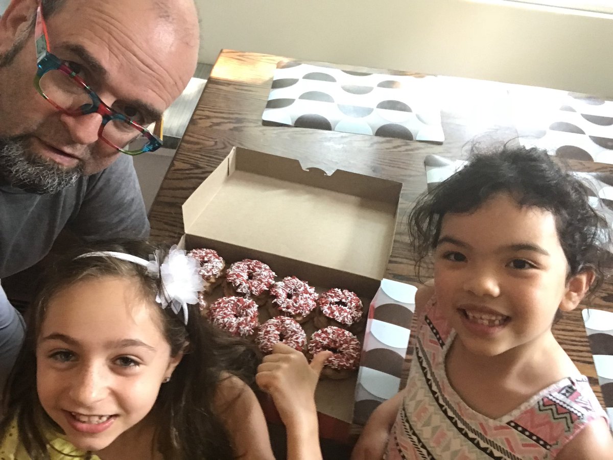 @SpecialOCanada donut heaven enjoying our #chooosetoinclude #ChallengeAcceptedSOC wonderful treat from @TimHortons