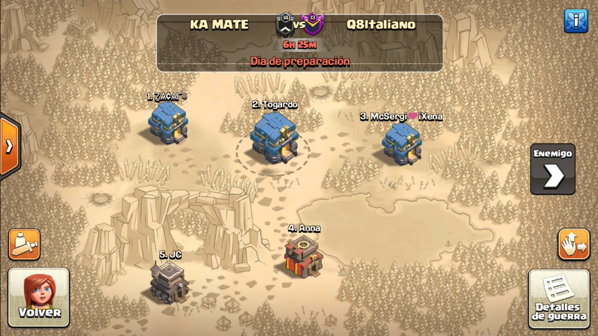 TotalRip's tweet photo. Mi primera guerra en @KaMate_CoC. Ilusionado y con ganas de participar. Espero no hacer mucho el ridiculo o por lo menos que no se note 😂😂😊😊😊 #MancoDeNacimiento https://t.co/MxpMejSJAR