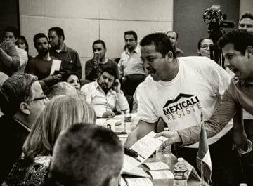 RebelionMex's tweet photo. A las 7:54 hrs, después de una audiencia maratónica que inicio a las 22 hrs., le han determinado libertad al compañero Jorge Benítez. Agradecemos todas las muestras de solidaridad y rogamos estar atentos ante cualquier eventualidad. ¡La lucha sigue y sigue! @Mxli_Resiste https://t.co/cWN4JHB25J