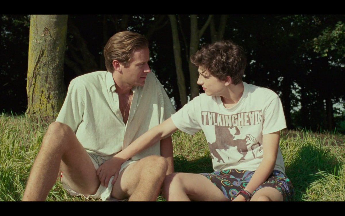 Armie Hammer and Timothy Chalamet in Call Me By Your Name http://hunkhighwa...