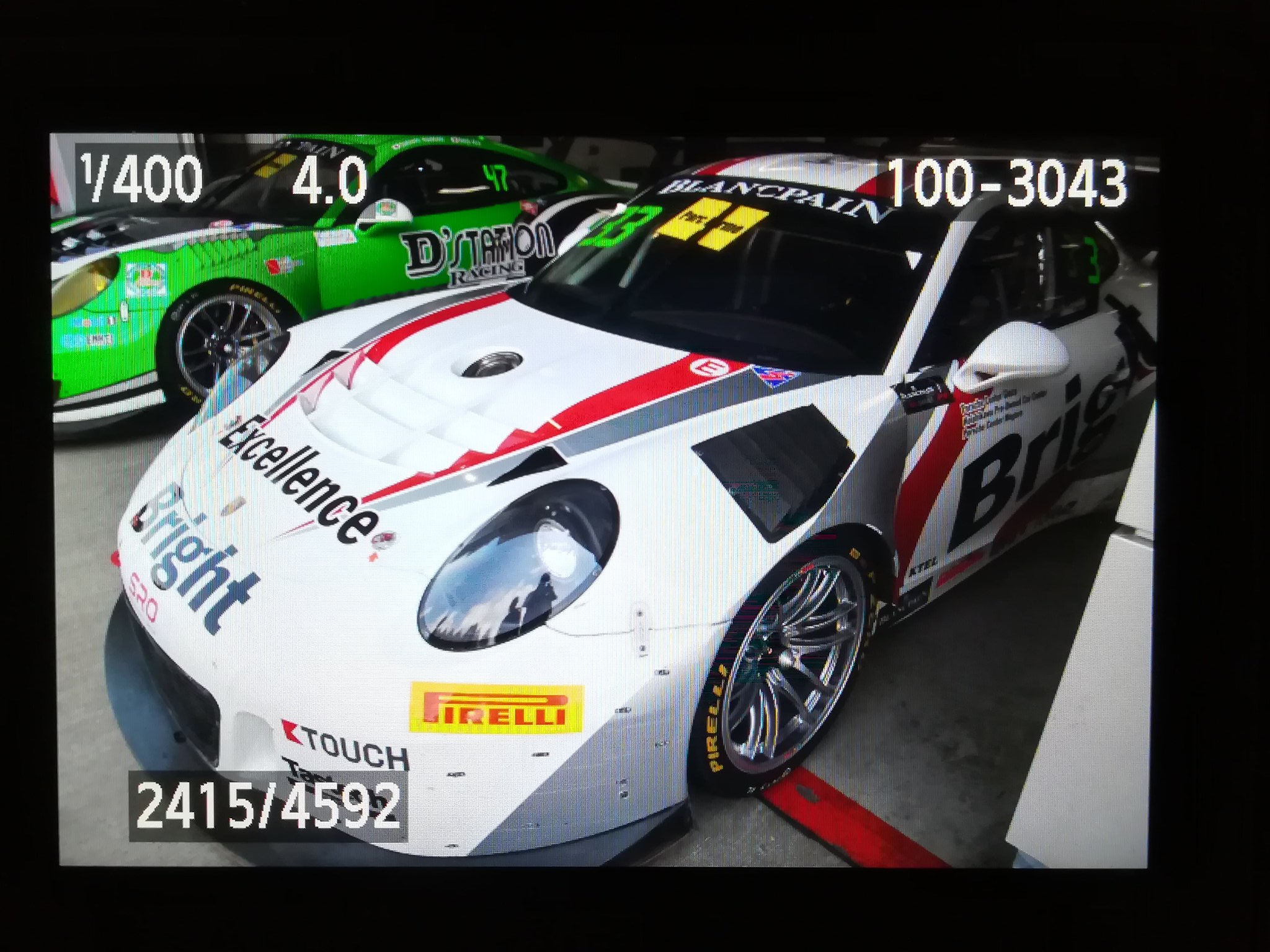 Def ブランパン アジアで確認できたシャシーナンバー 33号車 ポルシェチームebi 911 Wpozzz99zgs