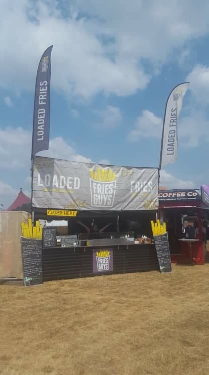 friesguysuk's tweet photo. So we are here at #Kisstoryonthecommon come and find us, the flags are flying high as always!! #FriesGuys https://t.co/4U9X1S9bJ0