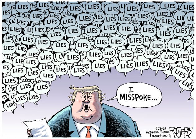 Rob Rogers on Twitter: "Lies cartoon: https://t.co/SamLHmQDgA ...