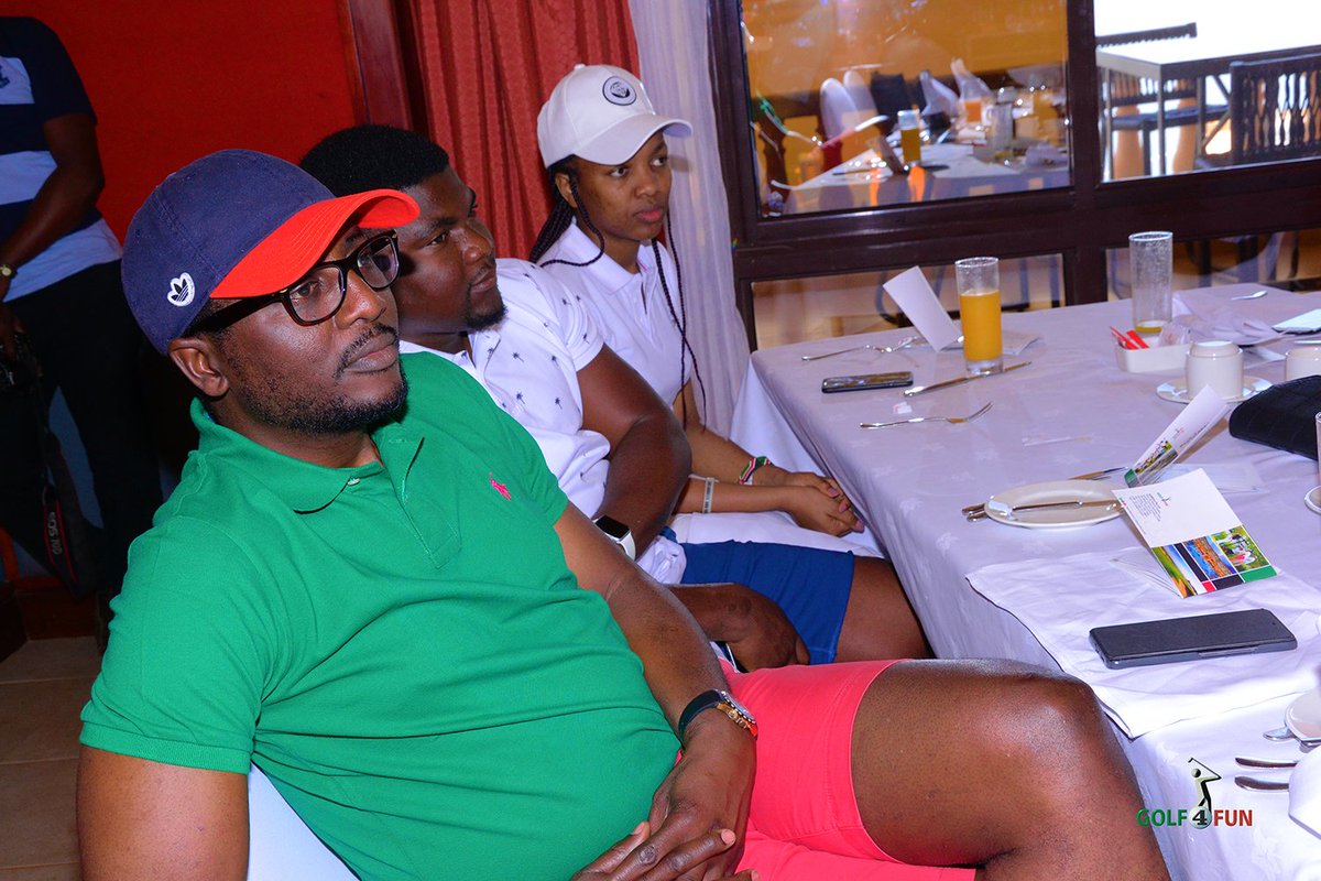 Golf4FunSA's tweet photo. Highlights from business breakfast we had early morning that was moderated by @SamsonKasumba &amp; @Bexta_N were we had a panel discussion on wealth creation in Africa attended by #g4fpearlofafrica delegates.

Networking is at the core of what #Golf4Fun is about. https://t.co/ev47pQtU0d