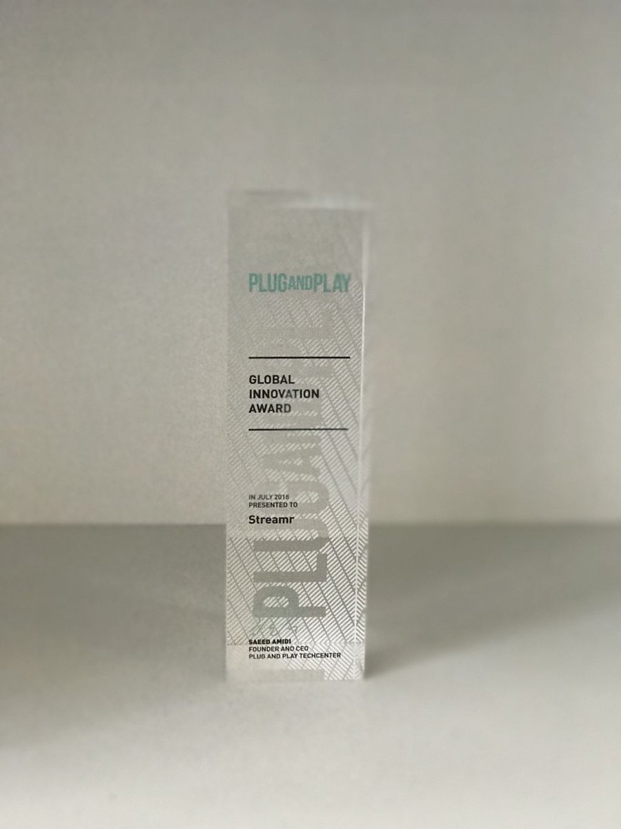 Streamr's tweet image. Find out how #Streamr became the first #Blockchain organisation to win #StartupAutoBahn Global Innovation Award this week! Well done to everyone involved including the community supporting us! medium.com/streamrblog/ne…