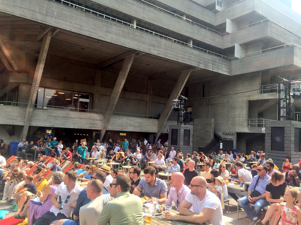 HOME_mcr's tweet photo. A big crowd enjoying #TheManchesterProject https://t.co/mxYMISrry0