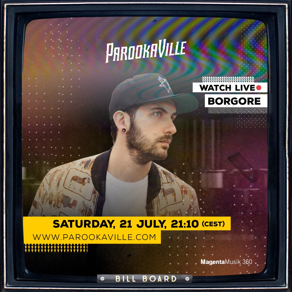 Gonna be live streaming from @PAROOKAVILLE in a few hours 🤘🏻 going live on my FB https://t.co/SAIS7ISzzs