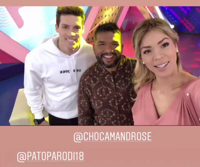 renielisa182's tweet photo. En el programa conduciendo que vengan mas programas para verlo conducir y asi mi @PatoParodiC agarras mas experiencia 🤗💪💪 https://t.co/GL8Uz0LoiS