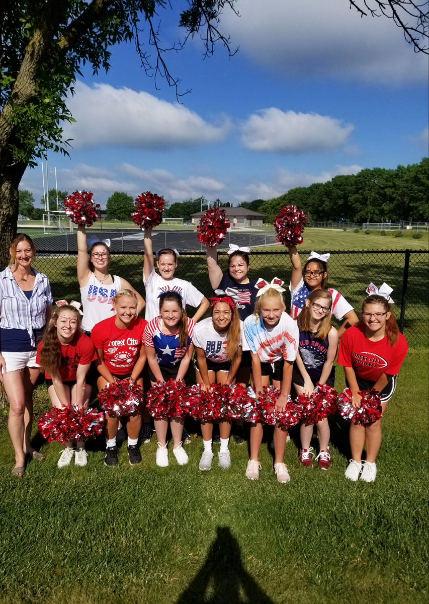 fcwrestlincheer's tweet photo. Parade ready!
#teamfccheer
#senttorepresent https://t.co/EeZ43pQz8A