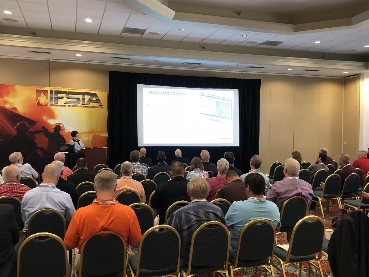 DSMFireDept's tweet image. DMFD is privileged to attend Research Symposium 18 sponsored by @IFSTA - learning about emerging trends and groundbreaking research in the fire service! #riskmanagement #workloadanalysis