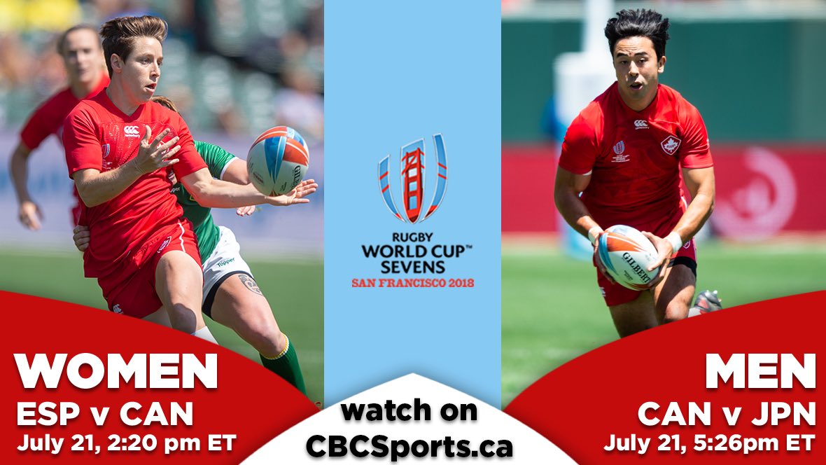 Lots to play for on day two of #RWC7s. <a href="/cbcsports/">CBC Sports</a> 📺 and 💻 has you covered all day! Details &amp; schedule 👉 cbcsports.ca 🍁🏉 #RugbyCA