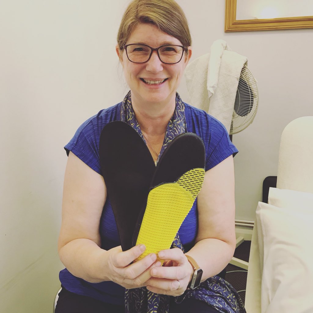 footporium's tweet photo. @footporium Our #ashtead patient, very happy with her set of #phitsinsoles
Using the #rsscan footscan, we are able to offer #bespoke #footorthotics based on #personal #dynamicgait patterns https://t.co/6CgsjKtRR6